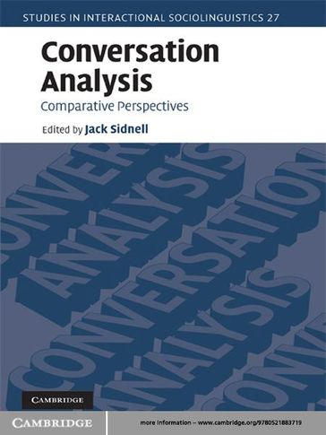 Conversation Analysis - Jack_Sidnell