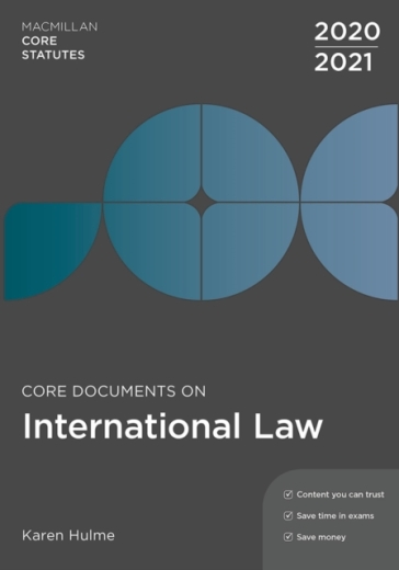 Core Documents on International Law 2020-21 - Karen Hulme