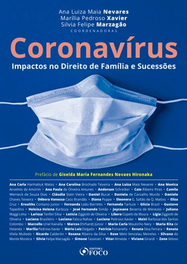 Coronavírus - Ana Carla Harmatiuk Matos - Ana Carolina Brochado Teixeira - Ana Luiza Maia Nevares