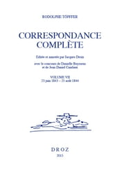 Correspondance complète. Volume VII