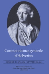 Correspondance générale d Helvétius, Volume II
