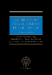 Corruption and Misuse of Public Office