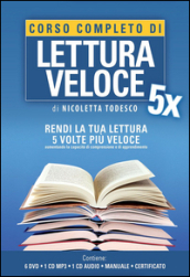 Corso completo di lettura veloce. Con 6 DVD. Con CD Audio formato MP3