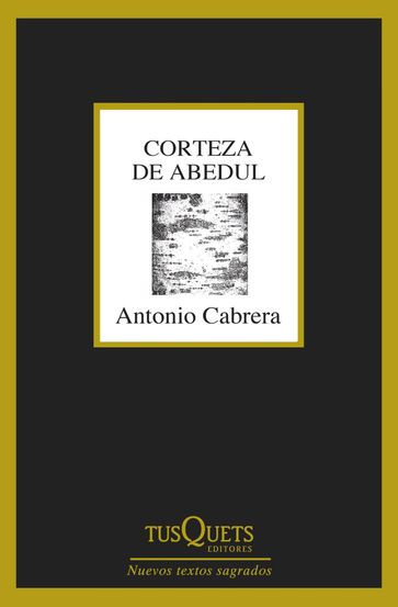 Corteza de abedul - Antonio Cabrera