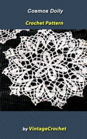 Cosmos Doily Vintage Crochet Pattern eBook