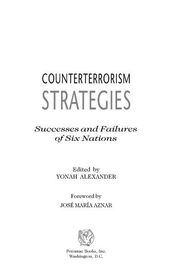 Counterterrorism Strategies
