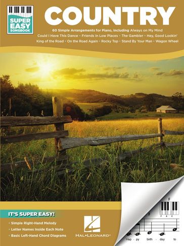Country - Super Easy Songbook - Hal Leonard Corp.