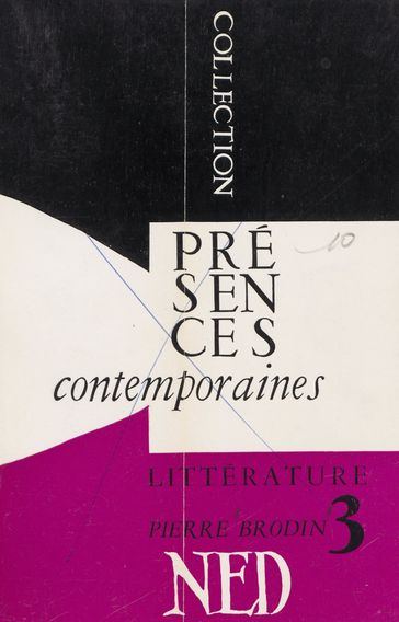 Courants et thèmes principaux de la littérature française contemporaine - Pierre Brodin