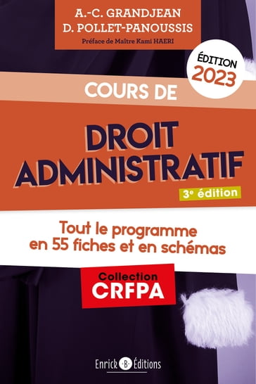 Cours de droit administratif 2023 - Delphine Pollet-Panoussis - Anne-Claire Grandjean