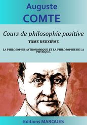 Cours de philosophie positive (TOME DEUXIÈME)