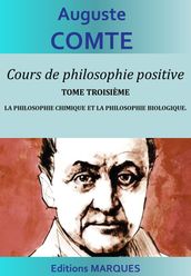 Cours de philosophie positive (TOME TROISIÈME)