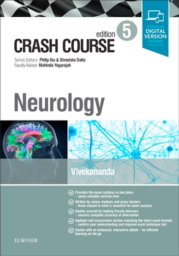 Crash Course Neurology - MA  MRCP  PhD Umesh Vivekananda - BSc  MBBS  MRCP  PhD  MRCP (Neurology) Mahinda Yogarajah - MD MRCOG LLM MBBS BSc (Hons) Shreelata T Datta - MA (Cantab) MB BChir MRCP MRCGP MScClinEd FHEA MAcadMEd RCPathME Philip Xiu