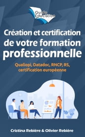 Création et certification de votre formation professionnelle