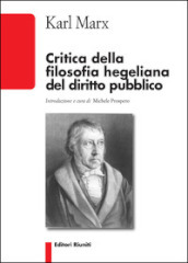 Critica della filosofia hegeliana del diritto pubblico