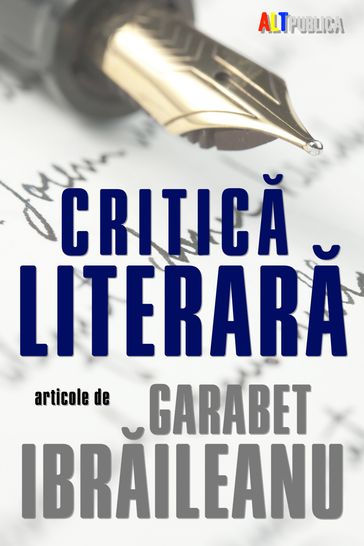 Critica literara - Garabet Ibrileanu