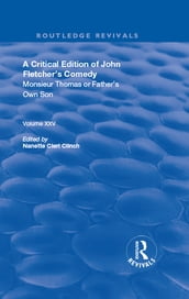 A Critical Edition of John Fletcher