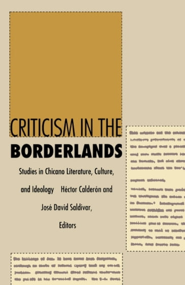 Criticism in the Borderlands - Fredric Jameson - Luis Leal - Stanley Fish
