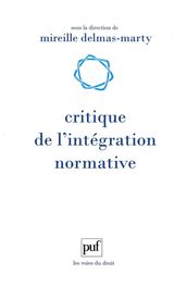 Critique de l intégration normative