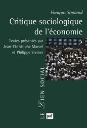 Critique sociologique de l économie