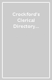 Crockford s Clerical Directory 2022-23