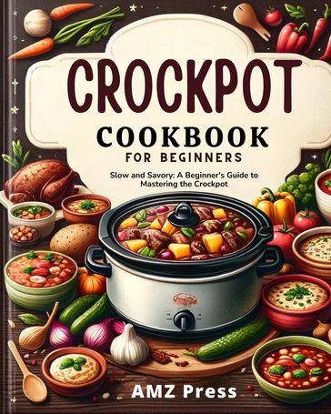 Crockpot Cookbook for Beginners : Slow and Savory: A Beginner's Guide to Mastering the Crockpot - AMZ Press