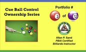 Cue Ball Control Ownership Series, Portfolio #3 of 12