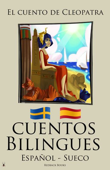 Cuentos Bilingues El cuento de Cleopatra (Sueco - Español) - Redback Books