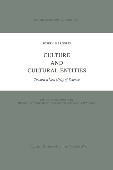 Culture and Cultural Entities - Joseph Margolis