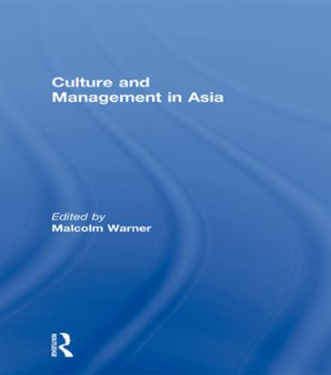 Culture and Management in Asia