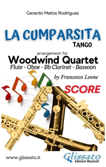 La Cumparsita - Woodwind Quartet (score) - Gerardo Matos Rodríguez - a cura di Francesco Leone