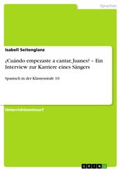 Cuándo empezaste a cantar, Juanes? - Ein Interview zur Karriere eines Sängers