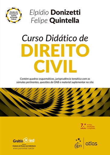 Curso Didático de Direito Civil - Gaetano Donizetti - Elpídio - Quintella - Felipe