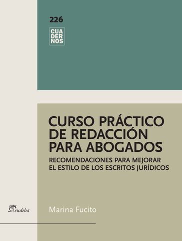 Curso práctico de redacción para abogados - Marina Fucito