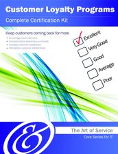 Customer Loyalty Programs Complete Certification Kit - Core Series for IT