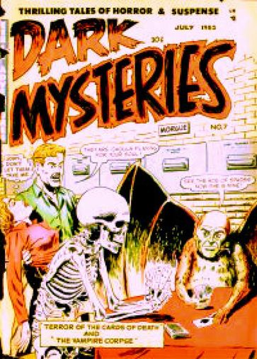 Dark Mysteries Five issue Jumbo Comic - Hy Fleishman