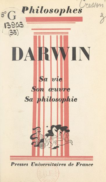 Darwin - André Cresson - Émile Bréhier