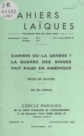 Darwin ou la Genèse ? : la guerre des singes fait rage en Amérique