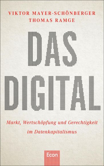 Das Digital - Thomas Ramge - Viktor Mayer-Schonberger