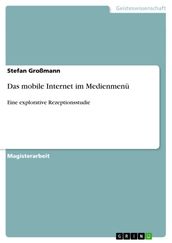 Das mobile Internet im Medienmenü