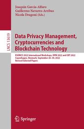 Data Privacy Management, Cryptocurrencies and Blockchain Technology