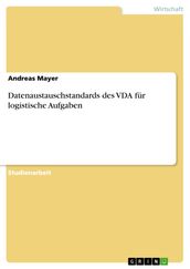 Datenaustauschstandards des VDA fur logistische Aufgaben