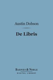 De Libris: Prose & Verse (Barnes & Noble Digital Library)