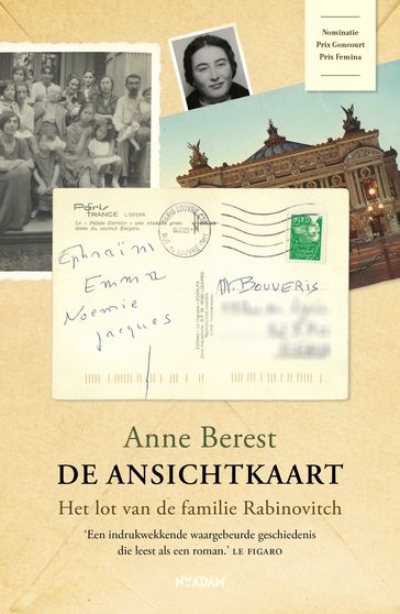 De ansichtkaart - Anne Berest