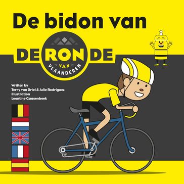 De bidon van de Ronde van Vlaanderen - Julie Rodríguez - Terry Van Driel