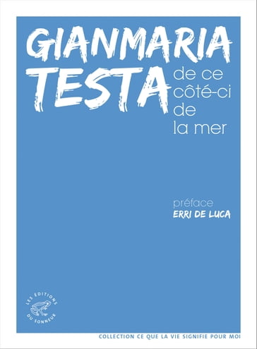 De ce côté-ci de la mer - Gianmaria Testa - Erri De Luca