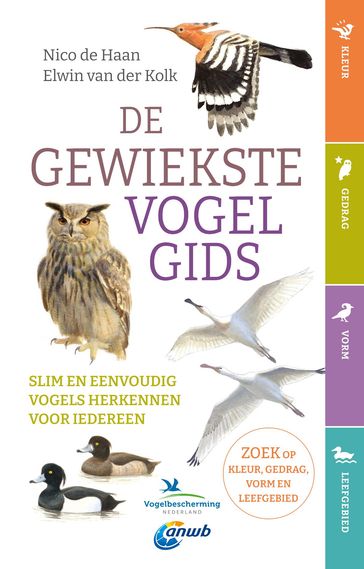 De gewiekste vogelgids - Elwin van der Kolk - Nico de Haan