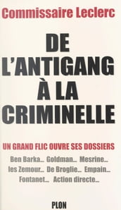 De l Antigang à la Criminelle