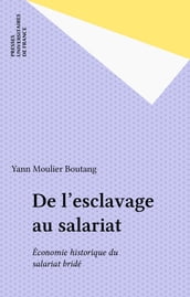 De l esclavage au salariat