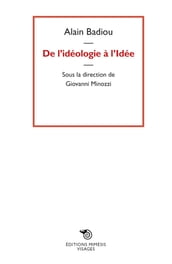 De l idéologie à l idée