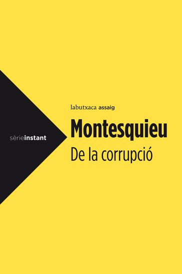 De la corrupció - Montesquieu